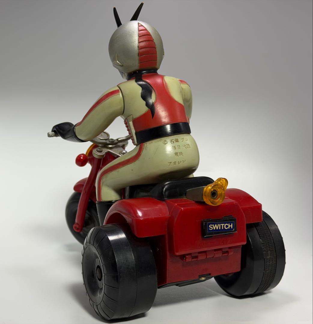 ナ*キ様 電動スピンアクション 仮面ライダーX サイクル