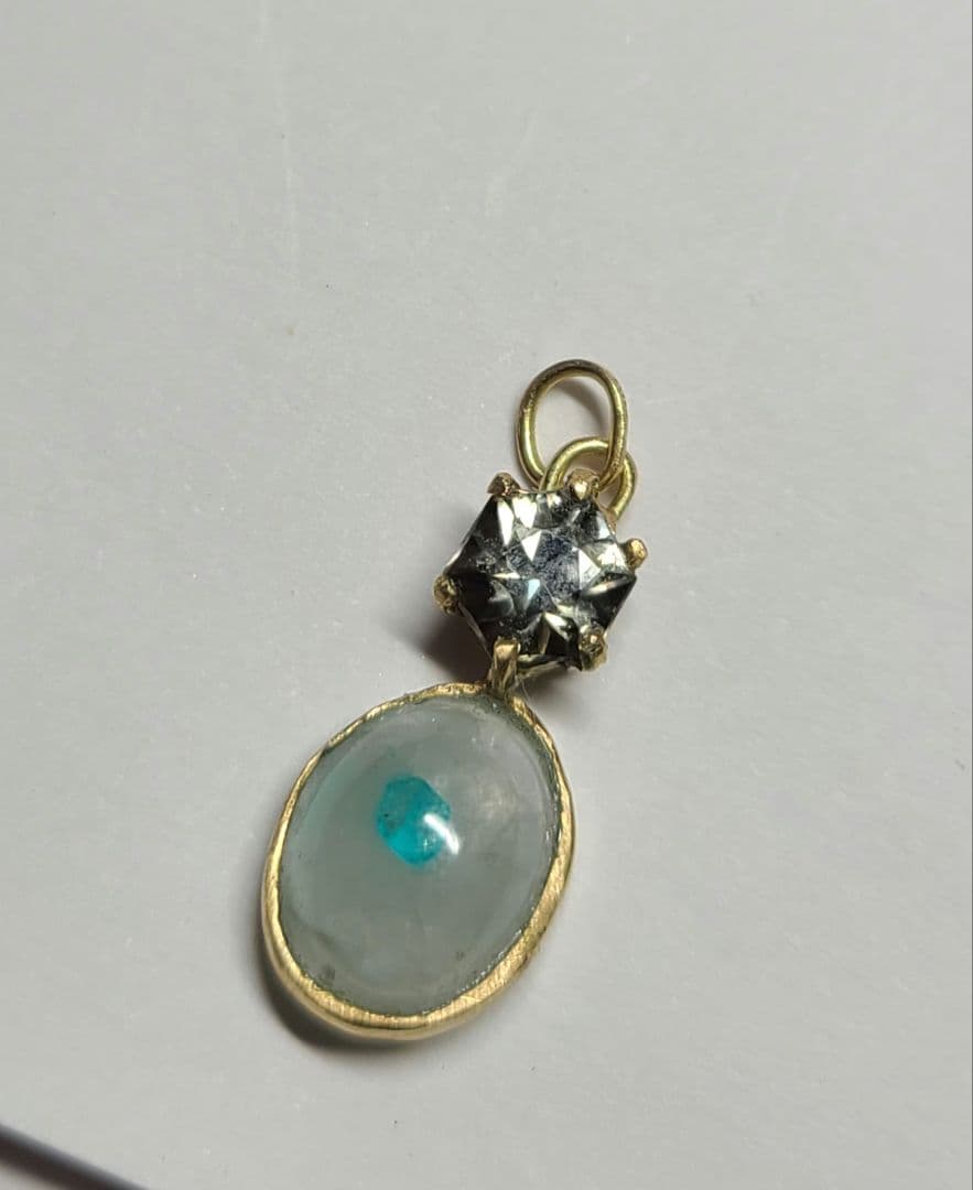 ミラノ日本の職人の腕が光る逸品です!★天然パライバトルマリン★