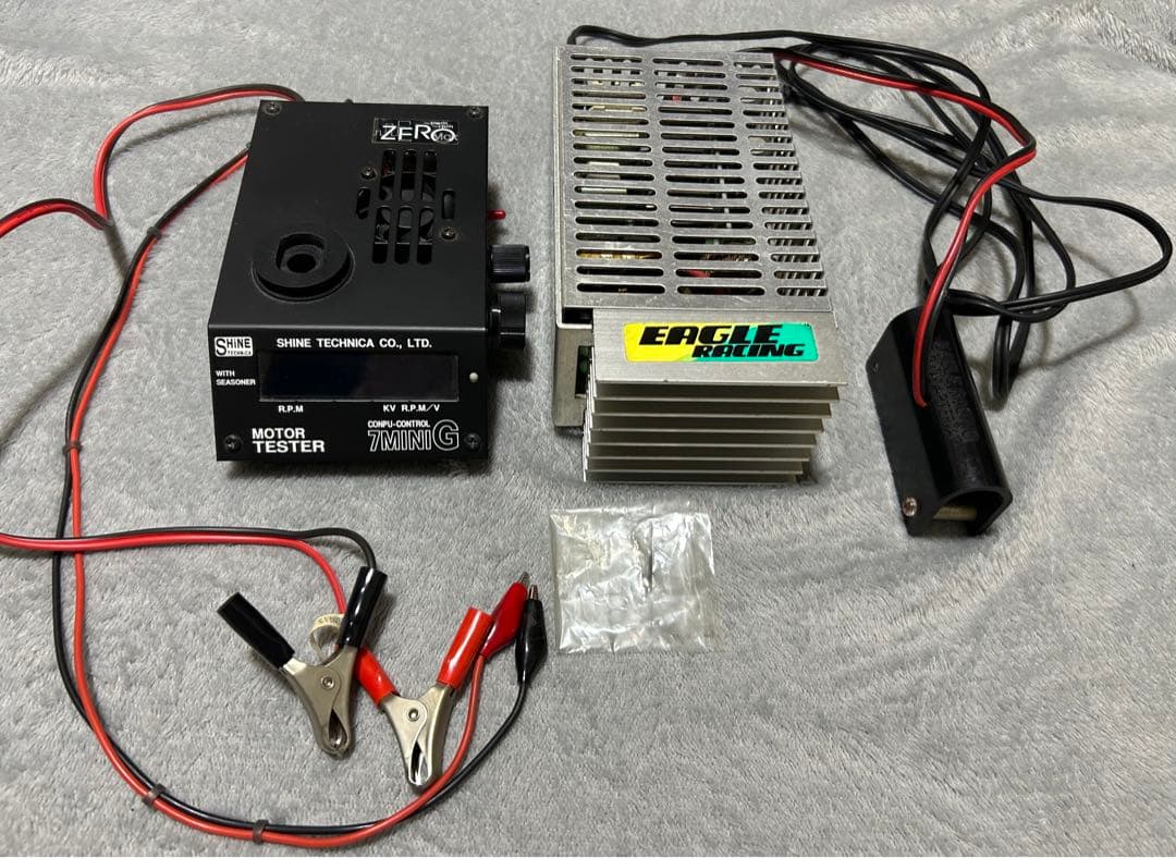 モーター慣らし シャインテクニカ 7min G zeromax＆安定化電源セット