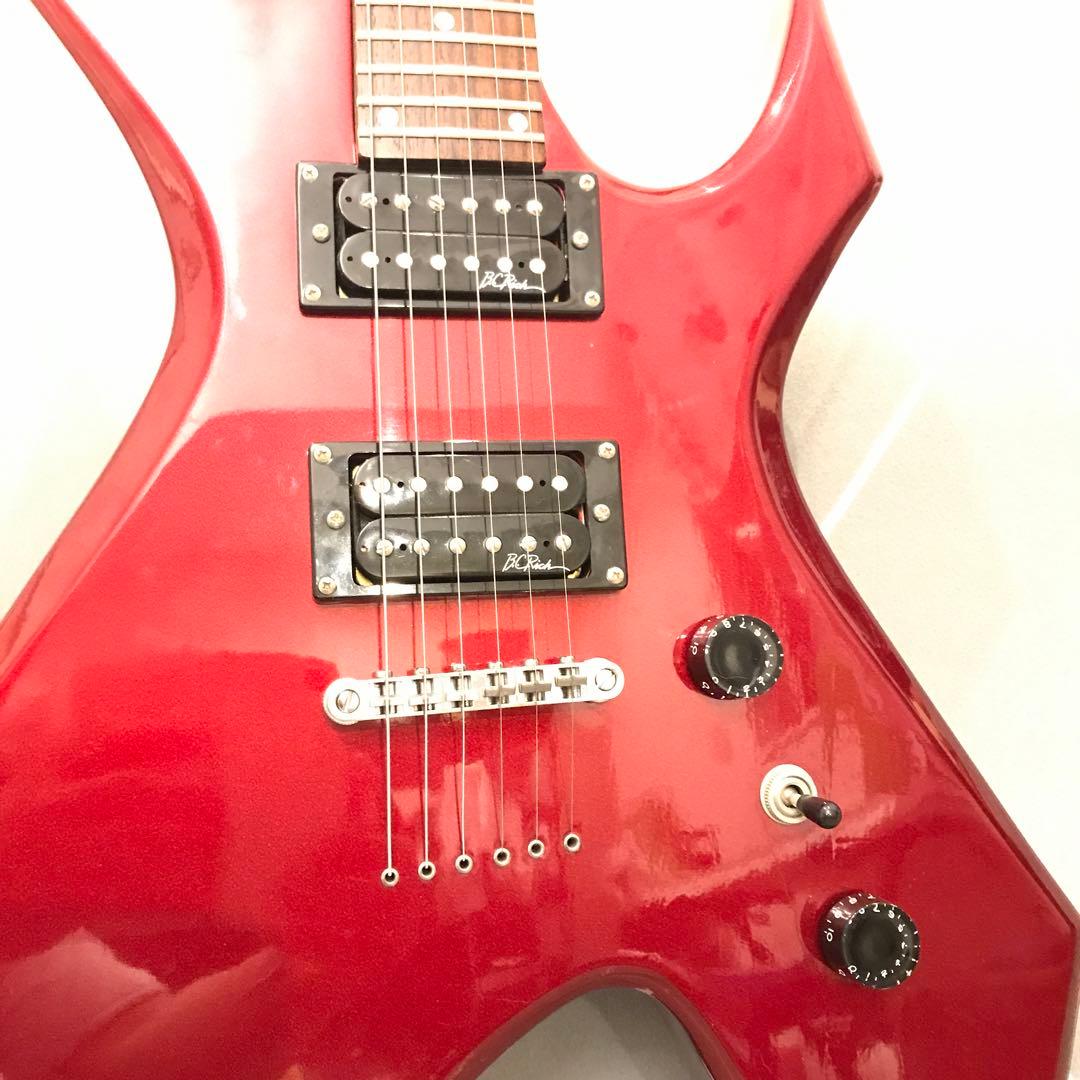 BC Rich ワーロック エレキギター 赤