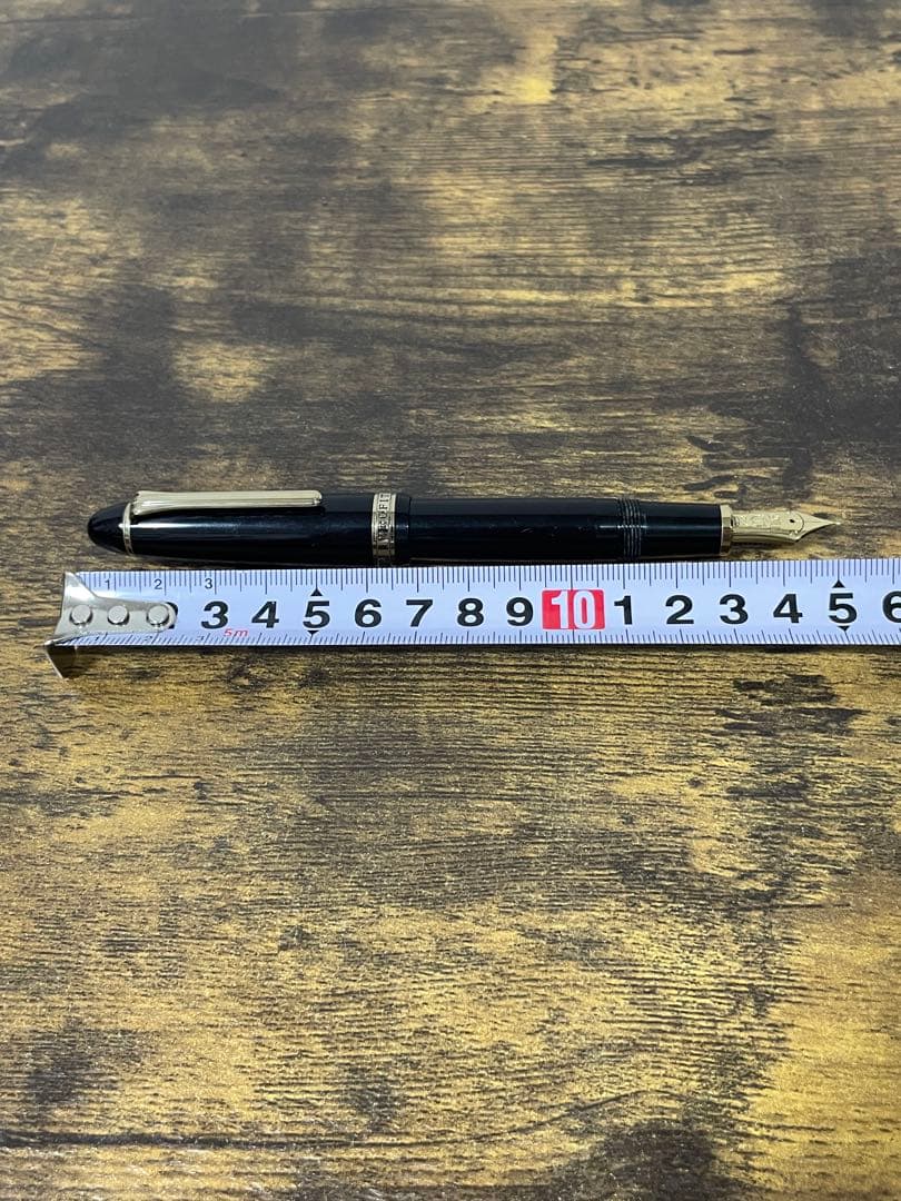 旧型ニブ　ホワイトゴールド　F プロフィット 21 セーラー　万年筆 21k