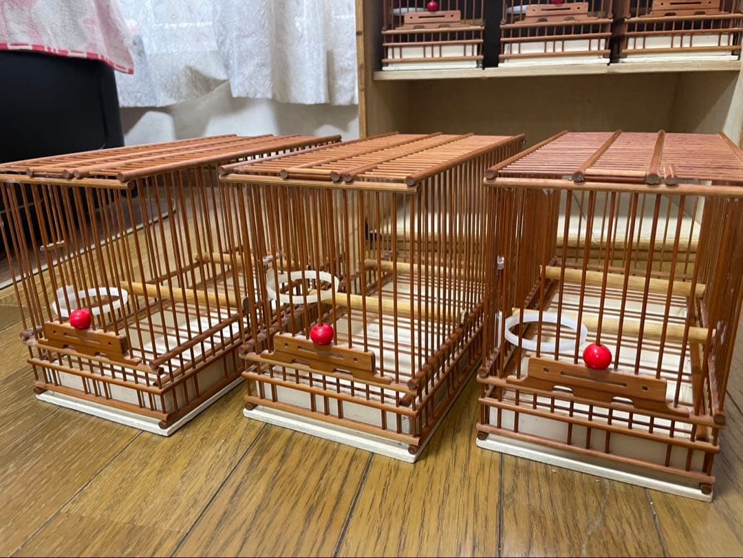 メジロ　寝かせ箱　カゴ６個セット③