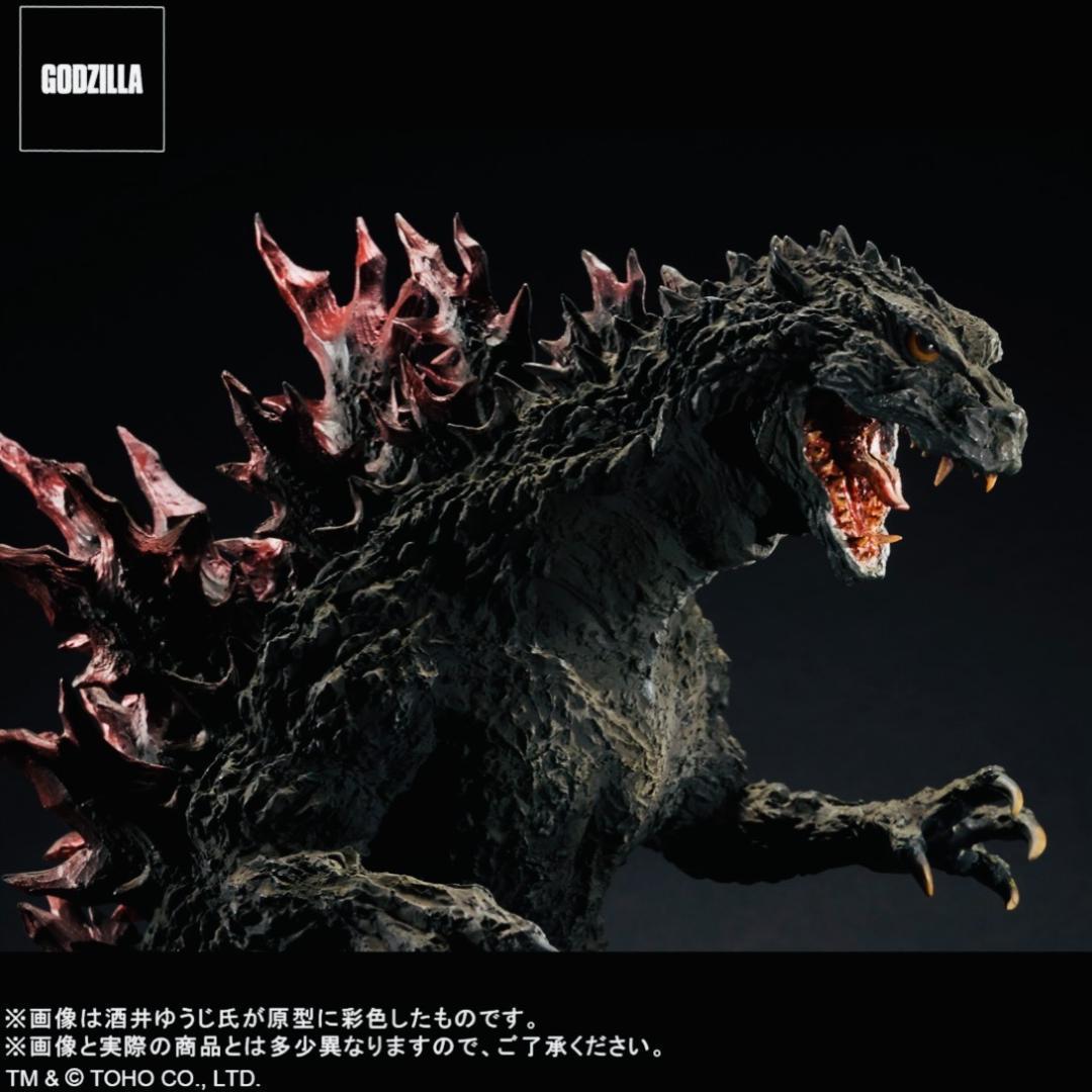 未開封　酒井ゆうじ　ゴジラ 2000 ミレニアムひな形レプリカ ソフビ版