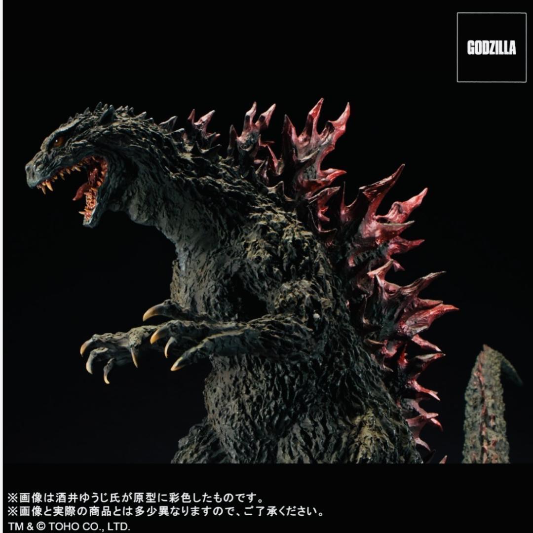 未開封　酒井ゆうじ　ゴジラ 2000 ミレニアムひな形レプリカ ソフビ版