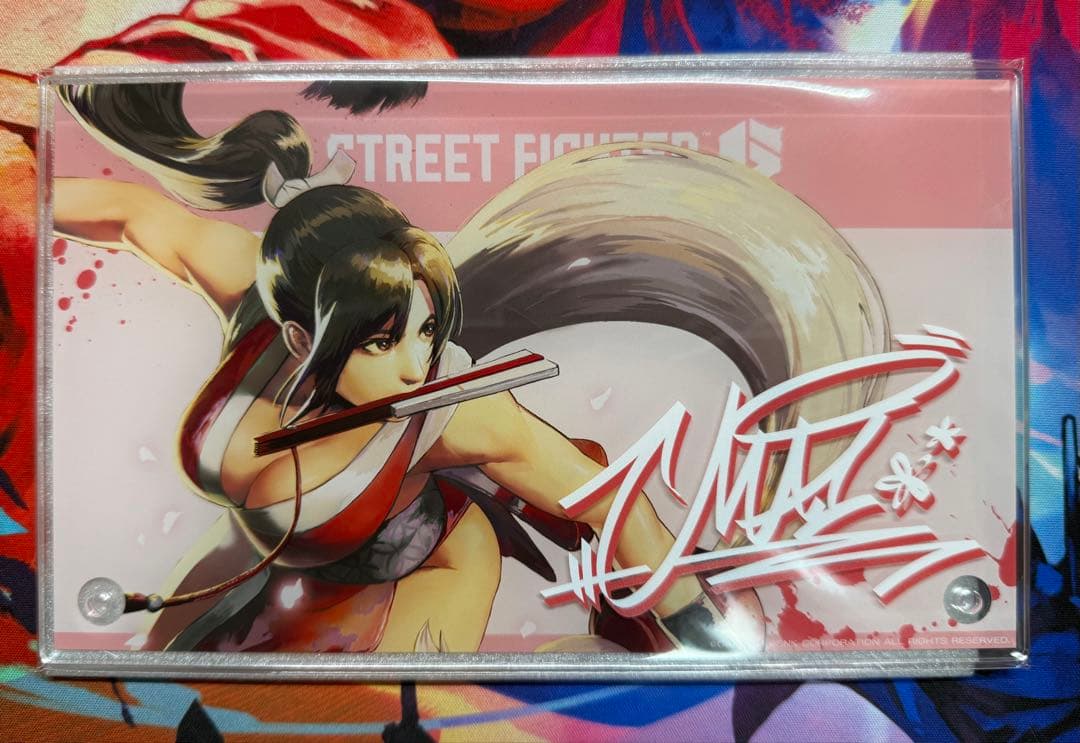 ストリートファイター6 グラフィティアート　アクリルパネルスタンド（非売品）