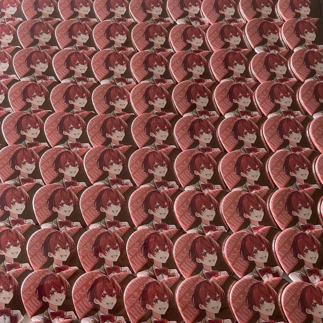 あほの坂田 そらまふうらさか2025 バレンタイン タキシード缶バッチ