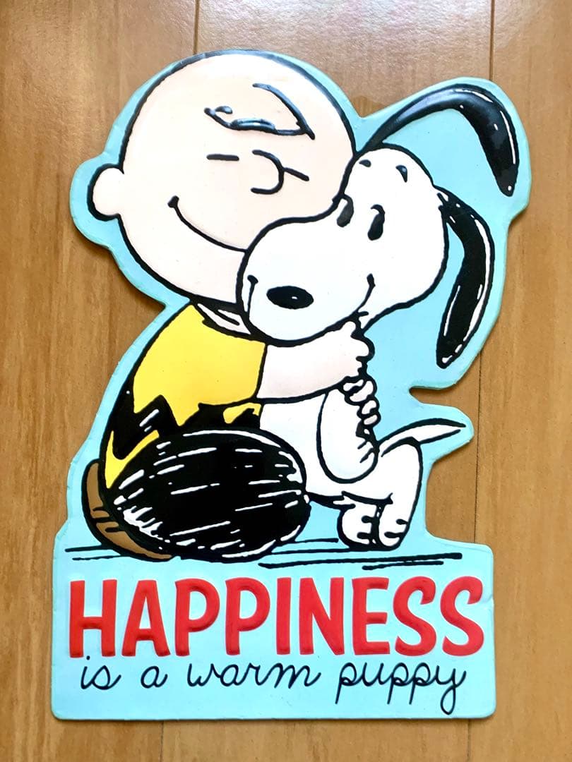 レア　チャーリーブラウン　スヌーピー　ブリキ　看板