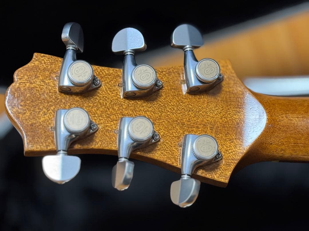 手工アコースティックギターTupli Vesse マホガニー ハードケース付