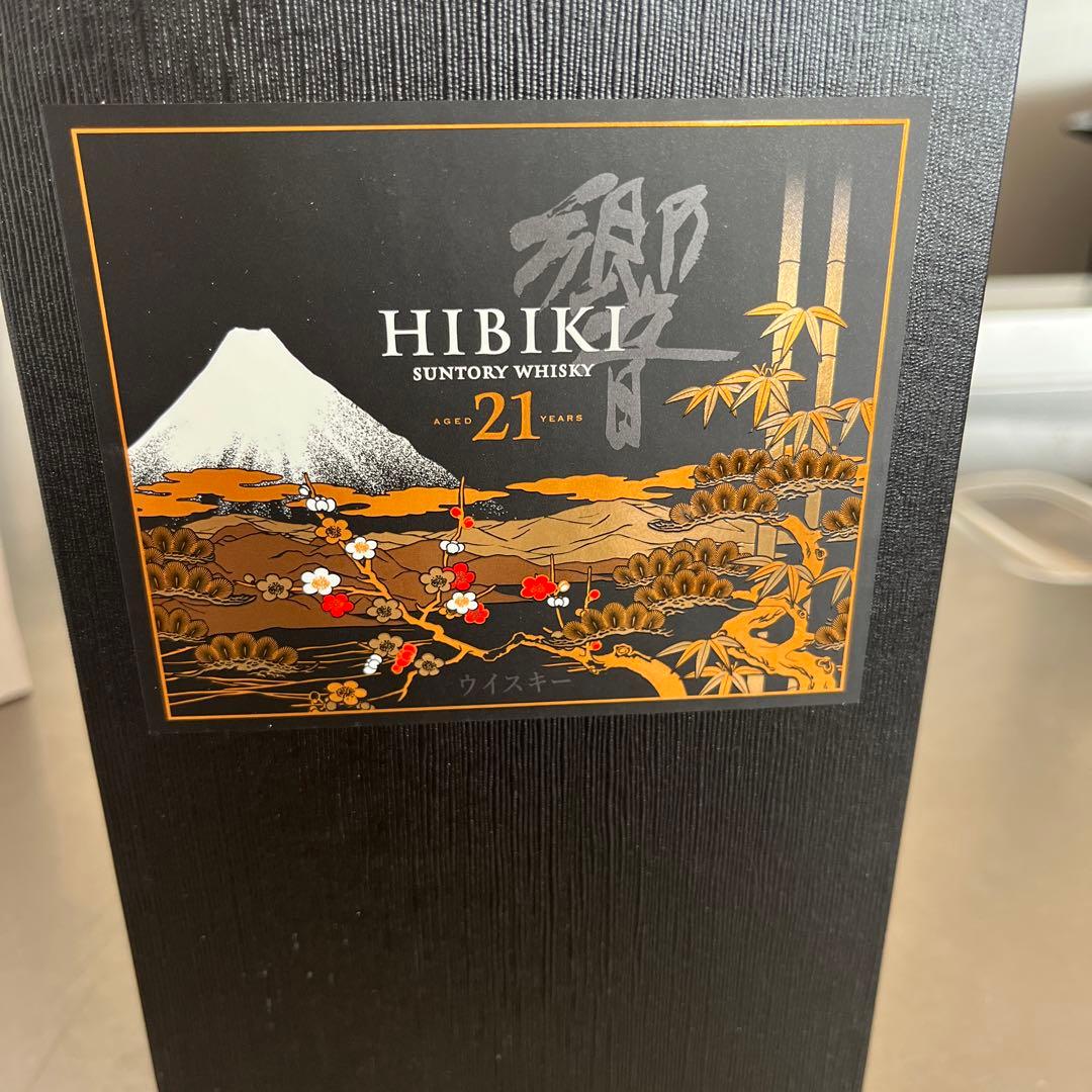 サントリー ウイスキー  響21年 意匠ボトル 花鳥風月　700ml