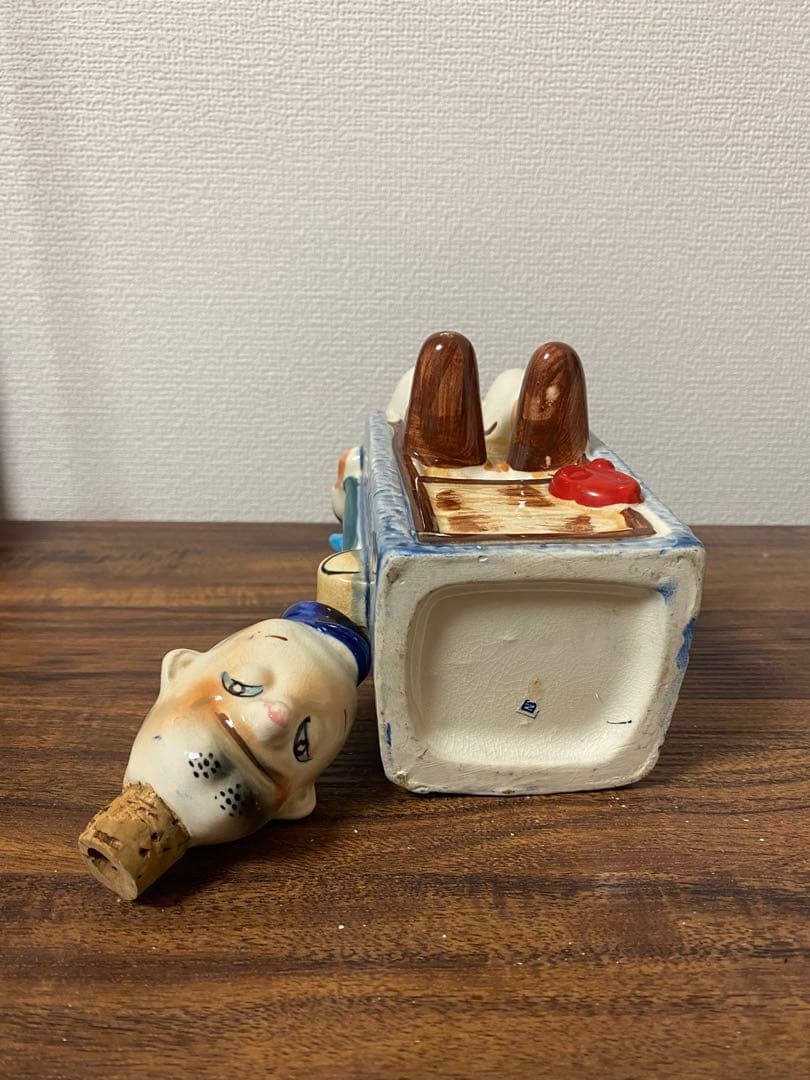 40s'50s'ビンテージ 囚人デカンタ、ボトル プリズナー バイカー古着