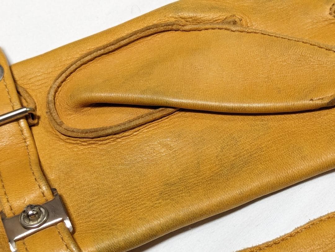 L.L.Bean イエロー キャメル ディアスキングローブ レザーグローブ