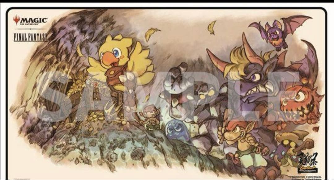 MTG マジック大戦祭 宝物 チョコボ プレイマット