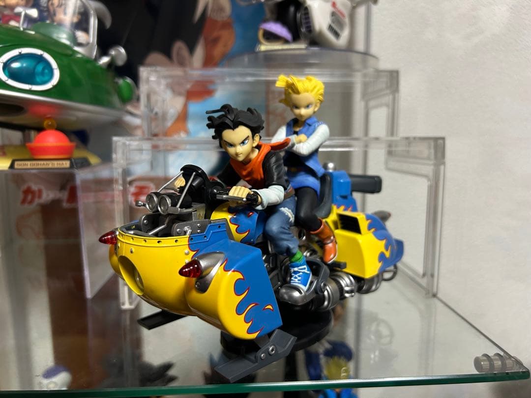 箱有り ドラゴンボール デスクトップリアルマッコイ人造人間17号 18号