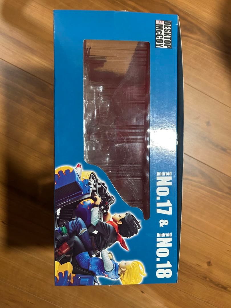 箱有り ドラゴンボール デスクトップリアルマッコイ人造人間17号 18号