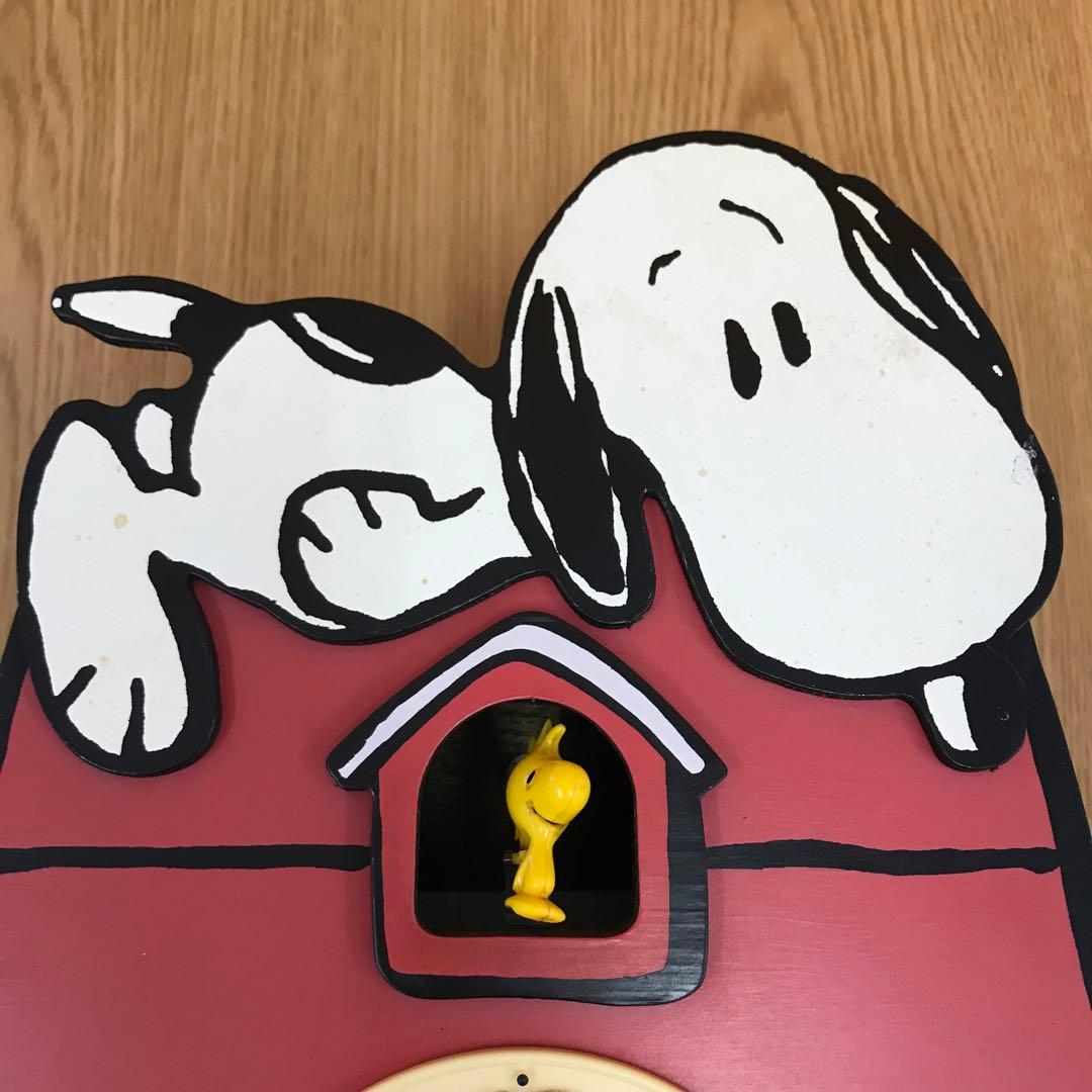 ヴィンテージ SNOOPY スヌーピー 鳩時計 シチズン 動作確認済み