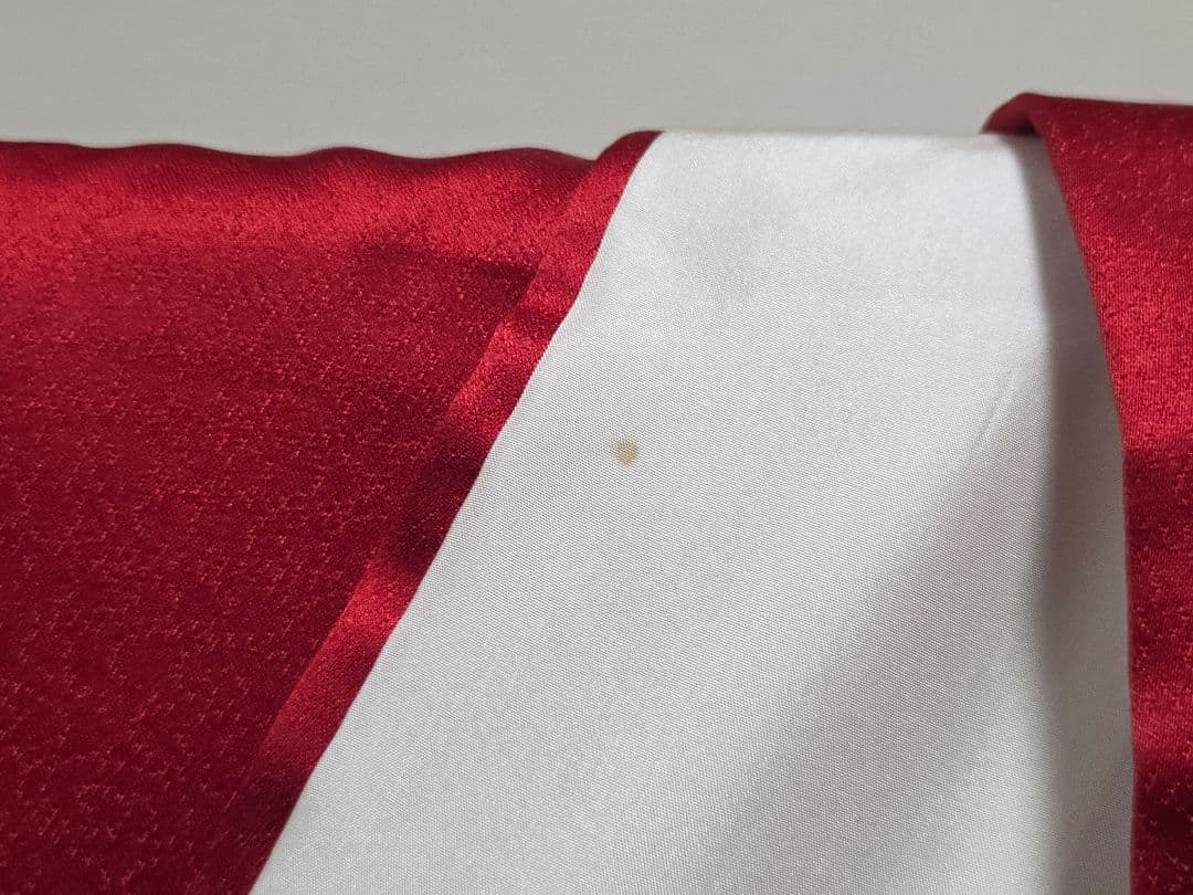 D2 振袖・襦袢セット牡丹の花 金彩 金駒刺繍 袷 正絹 成人式 着物