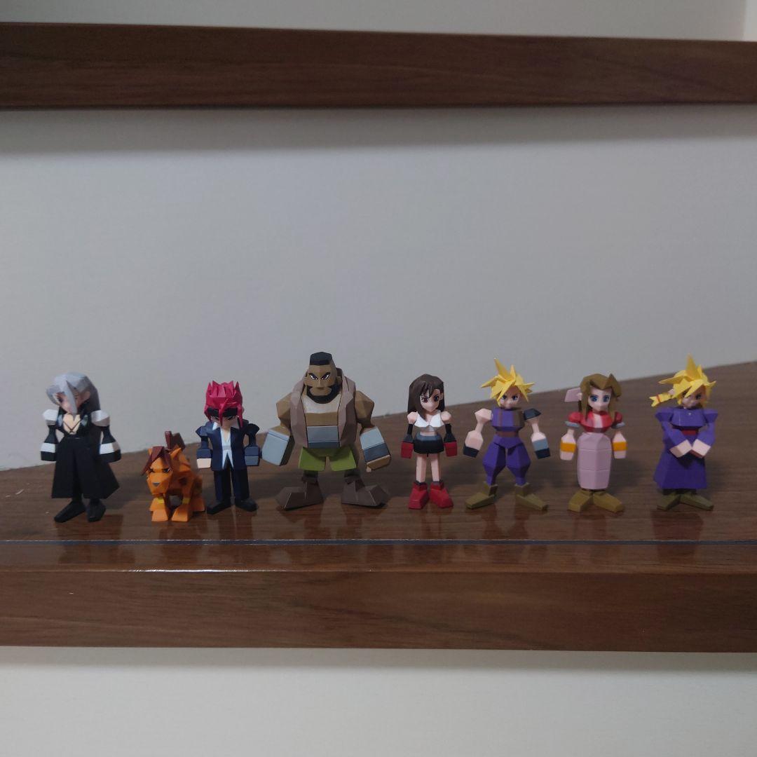 ファイナルファンタジー7 シークレット クラウド 女装 ミニフィギュア含む全種類