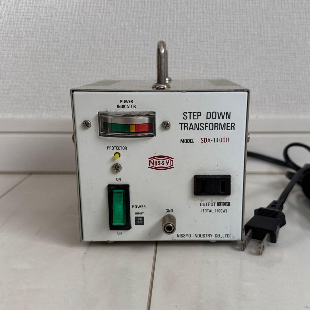 【日章工業】SSK-1000U ステップダウントランスフォーマー