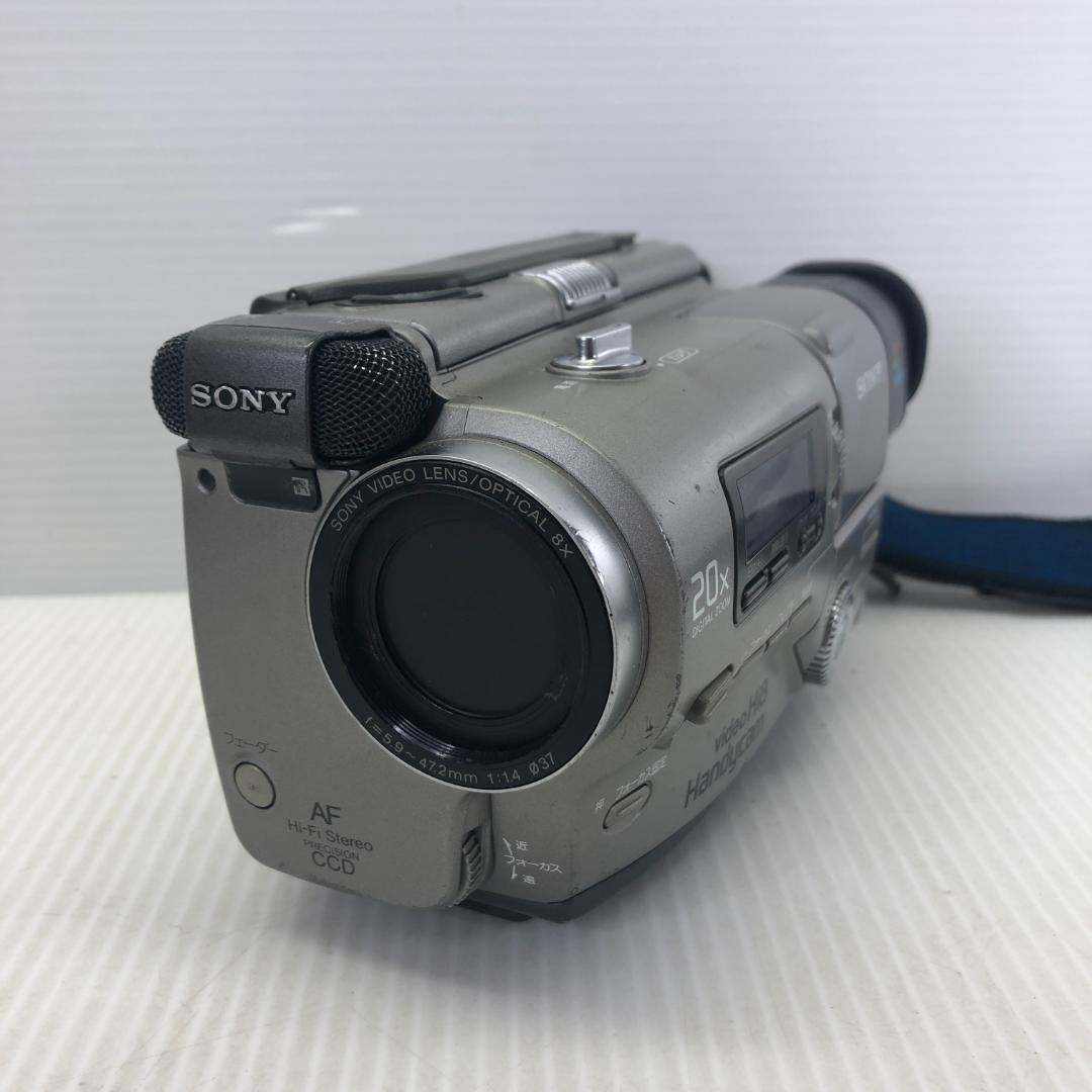 【通電確認】SONY Handycam 8mm ビデオカメラ CCD-TR2