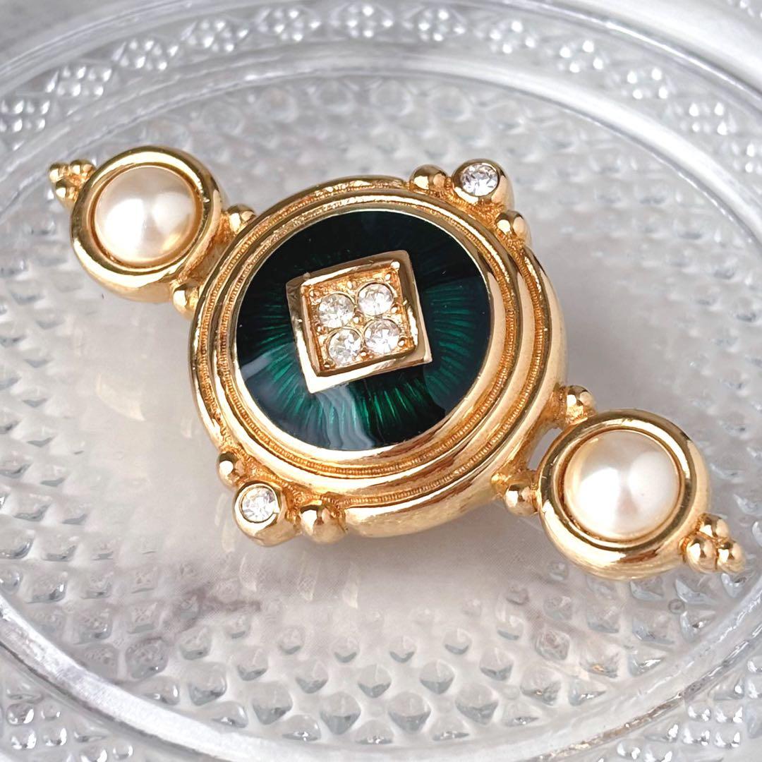 バーバリーズ ブローチ ヴィンテージ アクセサリー パール 正規品 刻印 廃盤