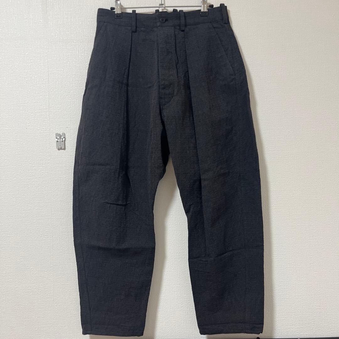 ARAKI YUU 22ss Curved Cropped Pants サイズ1