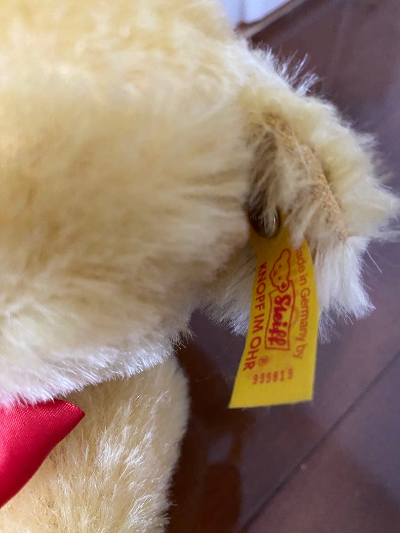 【オルゴール内蔵】steiff シュタイフ　テディベア　Teddy 30