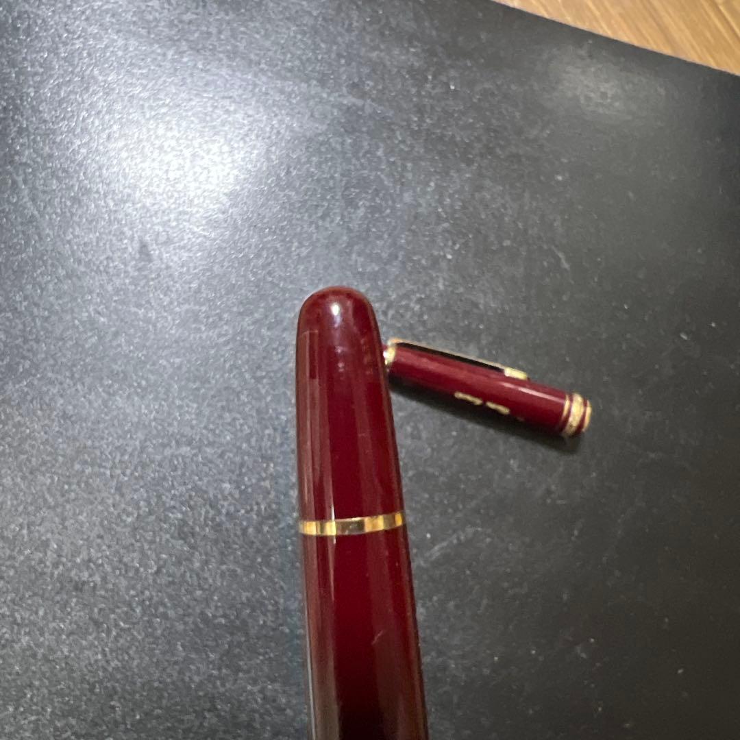 モンブラン ワインレッド 万年筆　14k 585