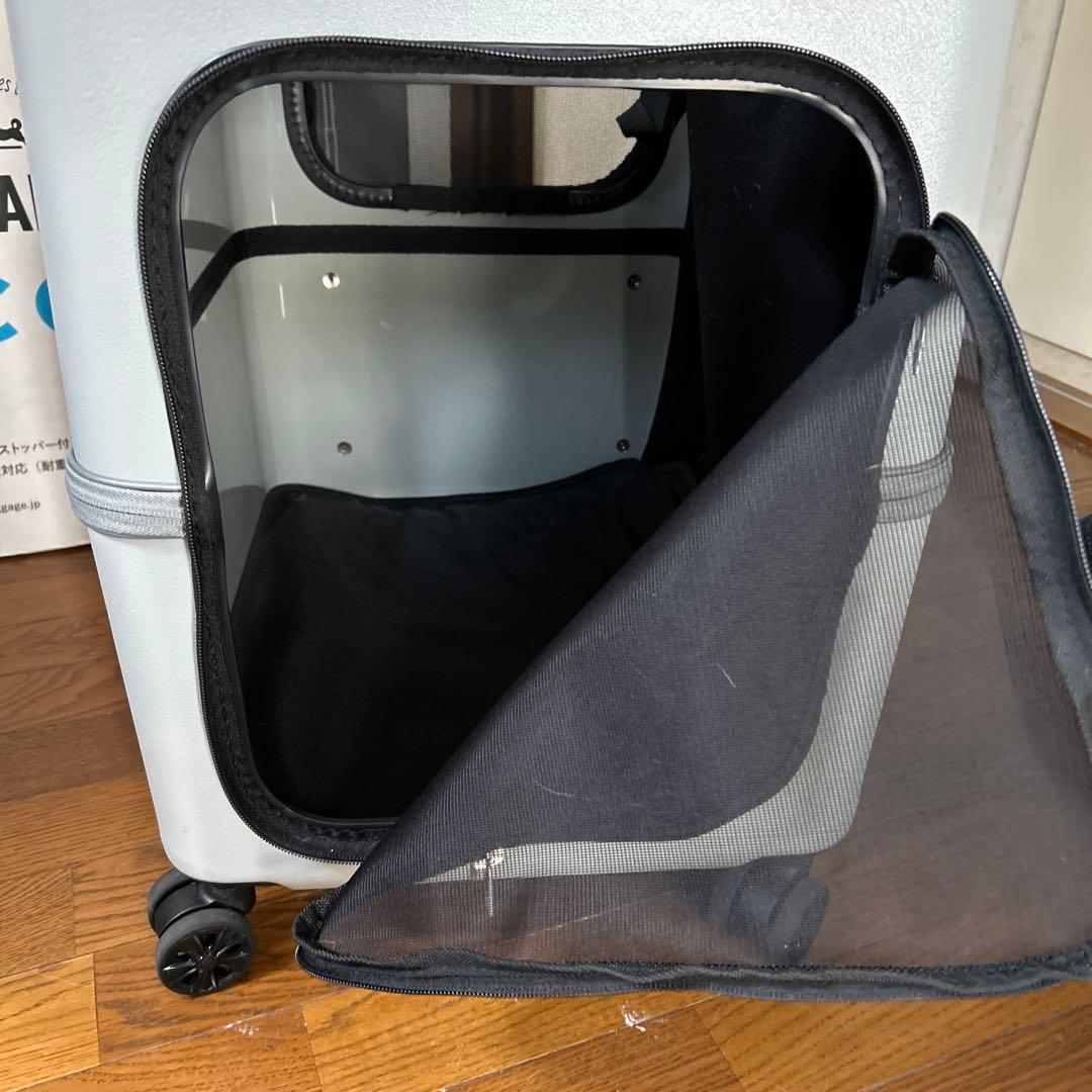 【美品】 PETiCO ぺットキャリー Lサイズ　グレー