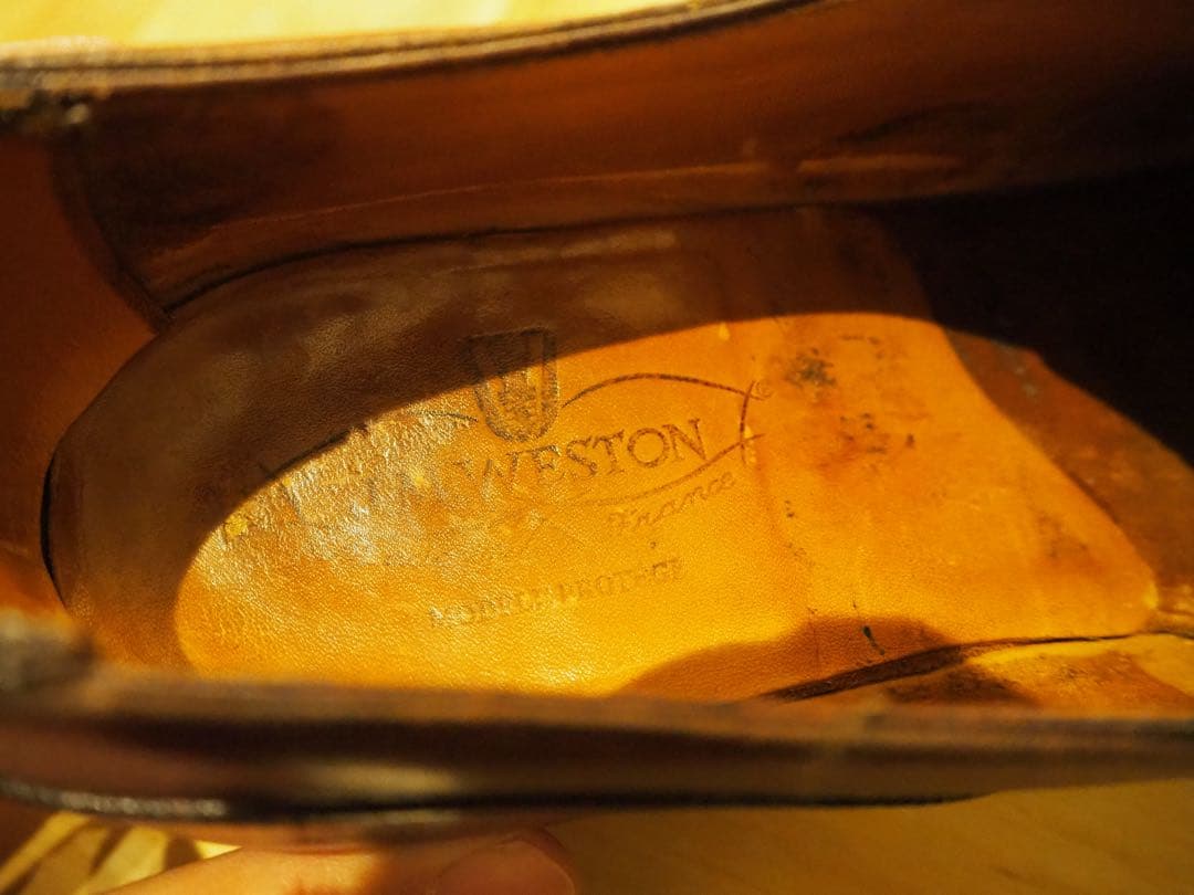 JM.WESTON GOLF 8.5E ブラウン グレインレザー