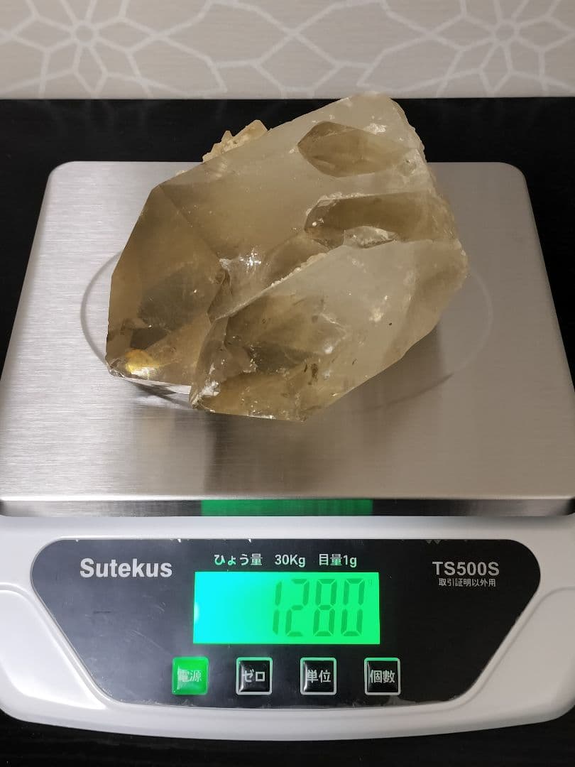 【早いもの勝ち超特価】ガネーシュヒマール産シトリン原石　1.2kg