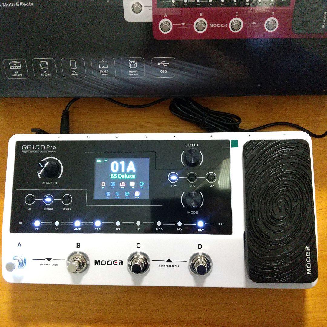 Mooer GE150 Pro (アンプモデリング マルチエフェクター)