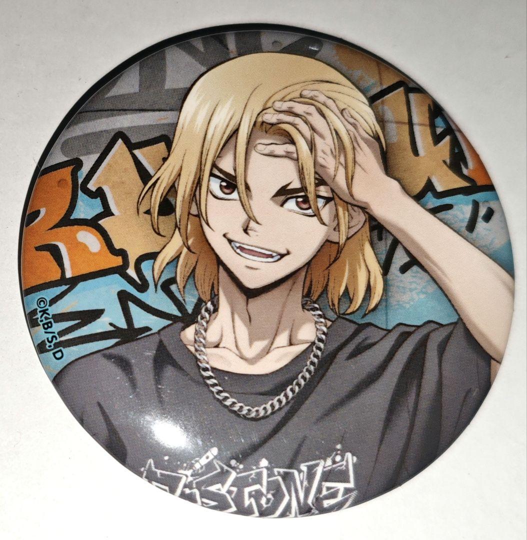 Dr.STONE 七海龍水 缶バッジ 109 ストリートファッション