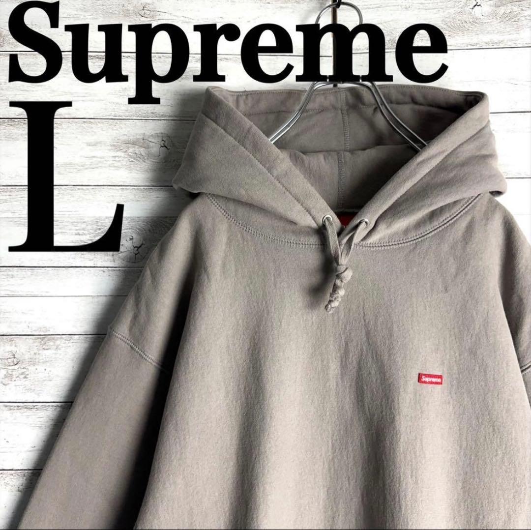 シュプリームBOXロゴ定番カラーパーカー