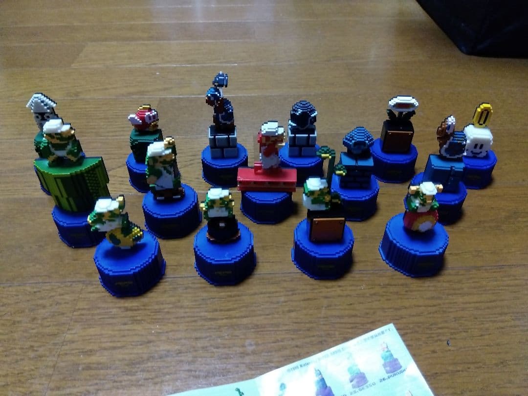 ペプシ　マリオ　ボトルキャップ　全30種　ミニブック付