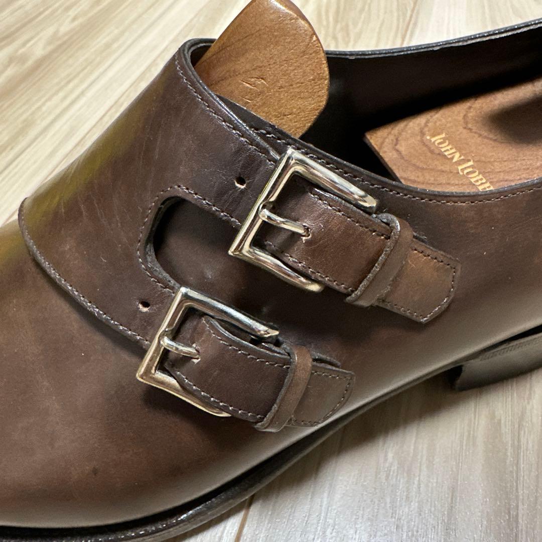 John lobb / Chapel チャペル　ダブルモンクストラップシューズ