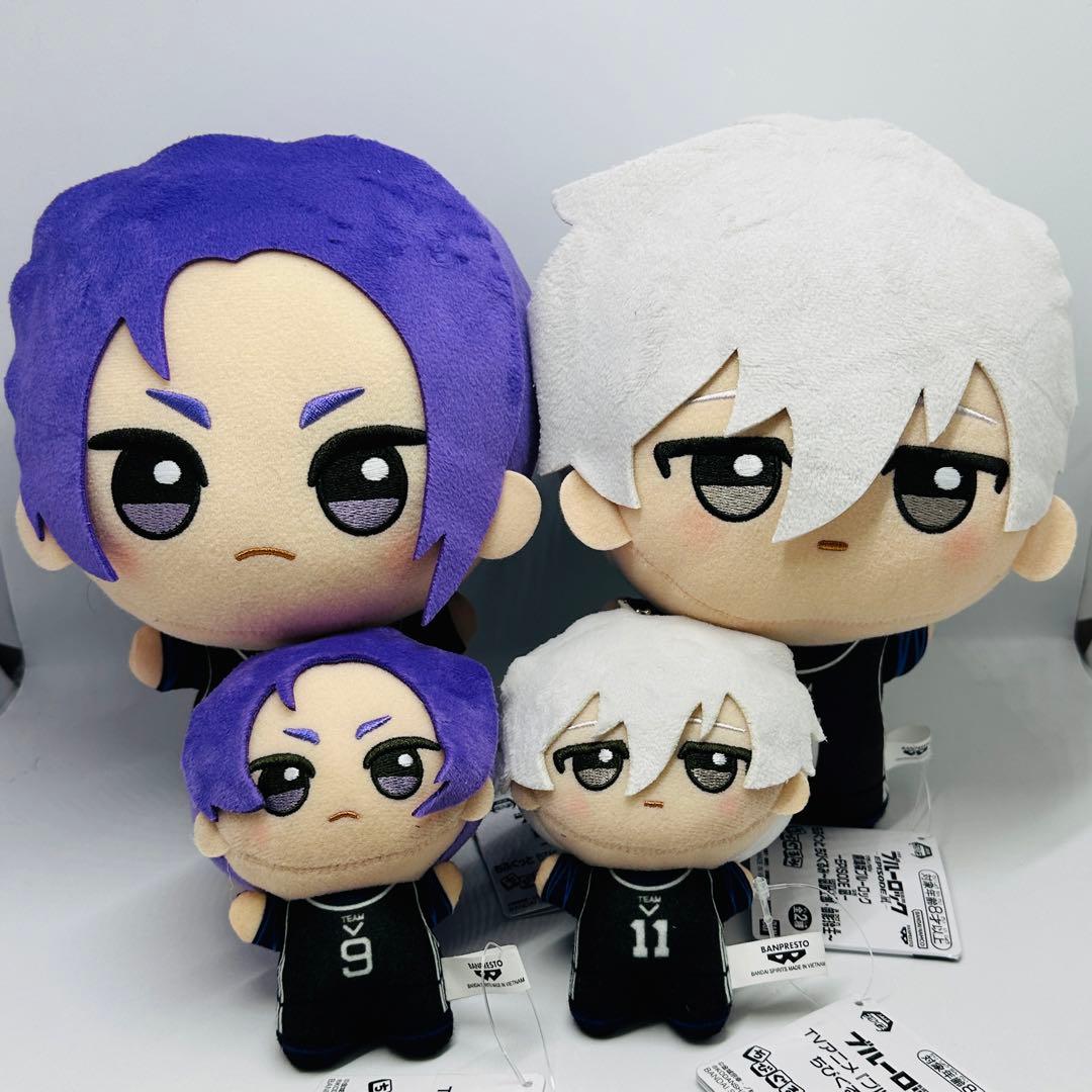 ブルーロック　ちびぐるみ　4点セット
