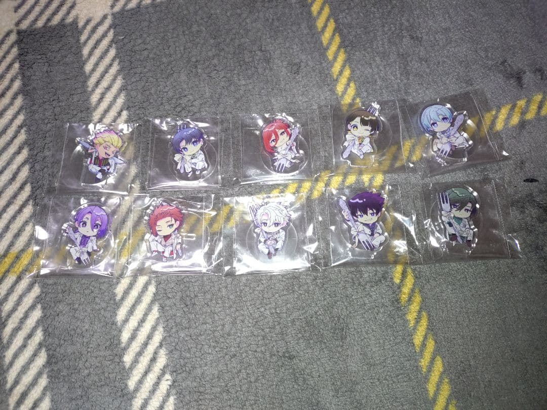 ブルーロック スタンド付きミニアクリルプレート コンプセット