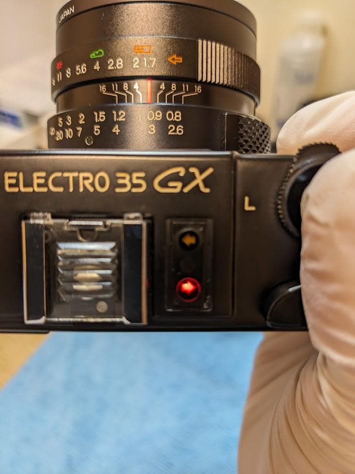 上美品☆保証付☆ Yashica Electro 35 GX ブラック☆完動品