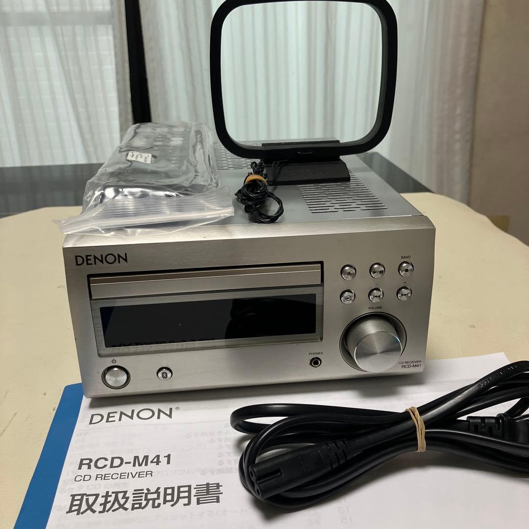 DENON CDレシーバーRCD-M41SP 整備動作品 2022年製