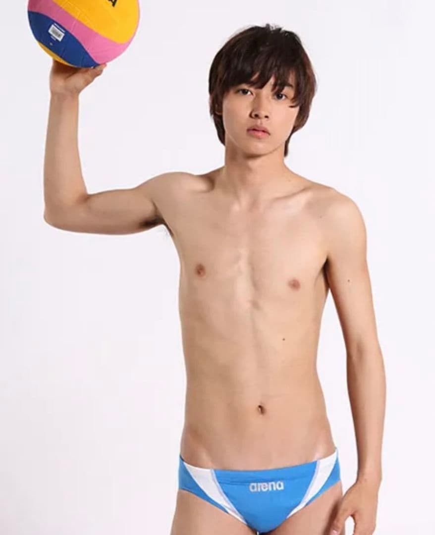 【水球ヤンキース】arena x-PYTHON スカイブルー　140 競パン