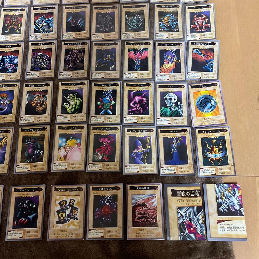 遊戯王 バンダイ　カードダス ファイル 114種 まとめ ＋ エラーカード付き