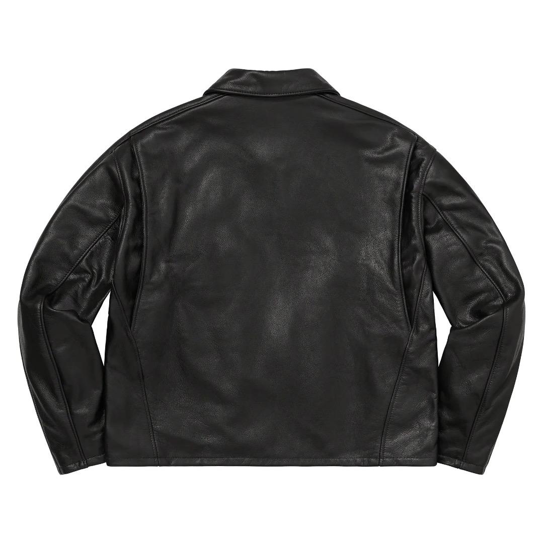 ジャケット・アウター Supreme Schott Leather Racer Jacket XL