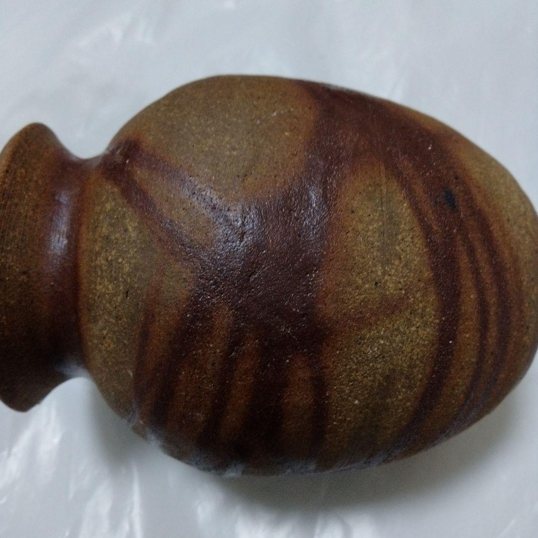 火だすき 緋襷 花器 華道具 茶道具 陶器 花瓶 在銘：榮