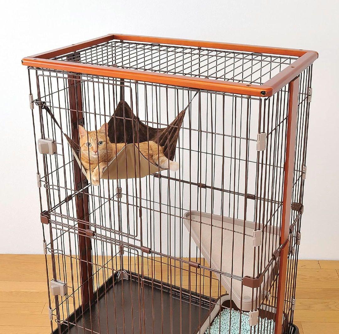 ★新品未開封 送料込★ボンビアルコンBonbi ウッドワンサークルキャット 2段