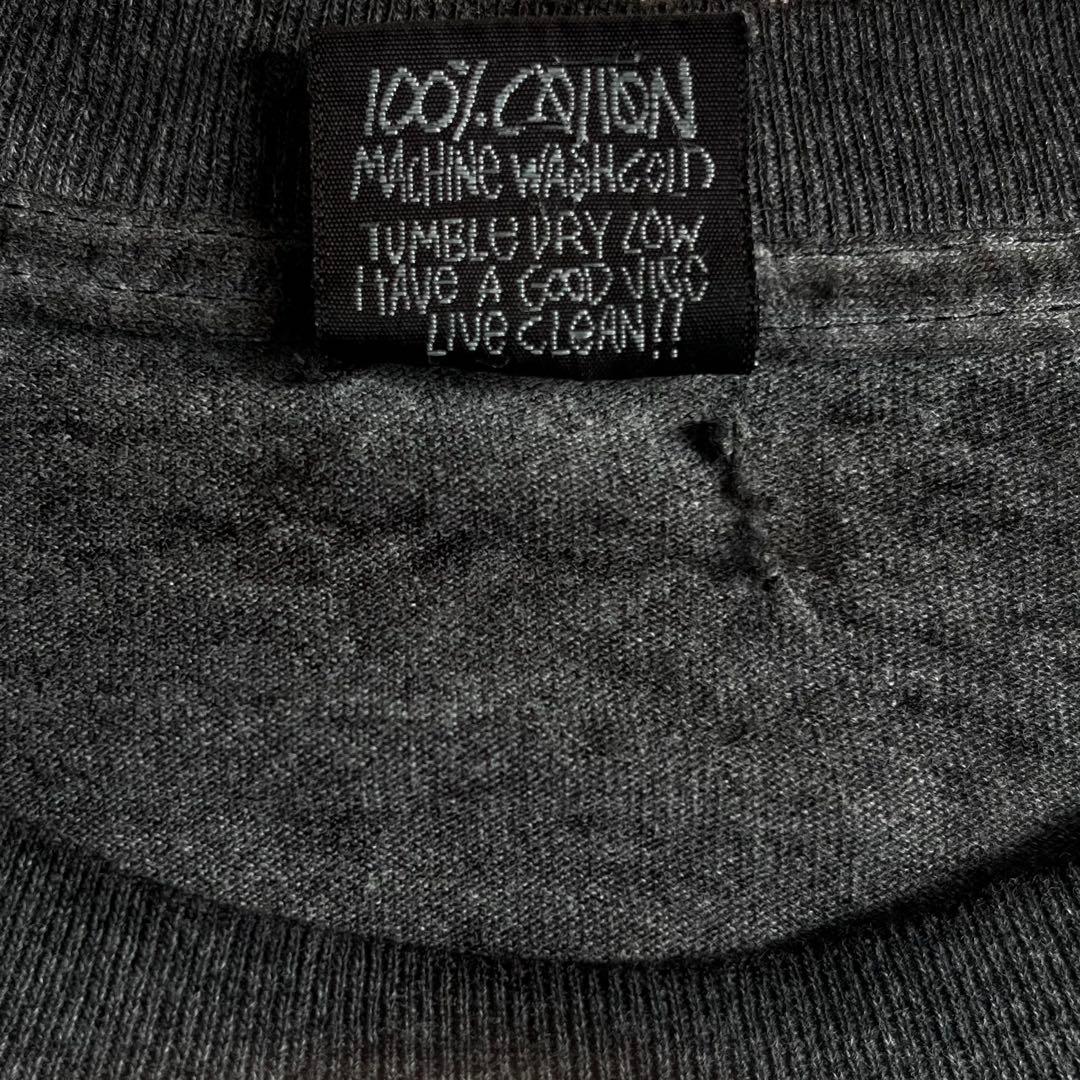 “OLD SKOOL FLAVOR”old stussy 80s 黒タグ tee