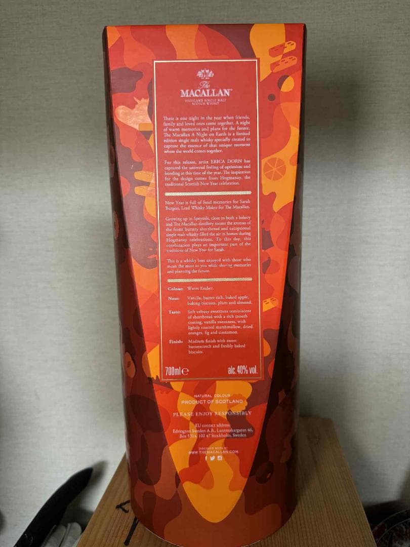 ウイスキー macallan anight one earth