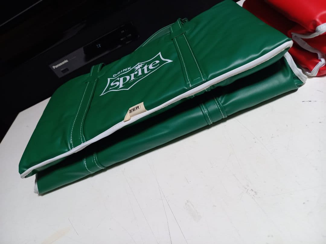 1970's　コカコーラ　スプライト　TIZER　日本製　ノベルティ　バック