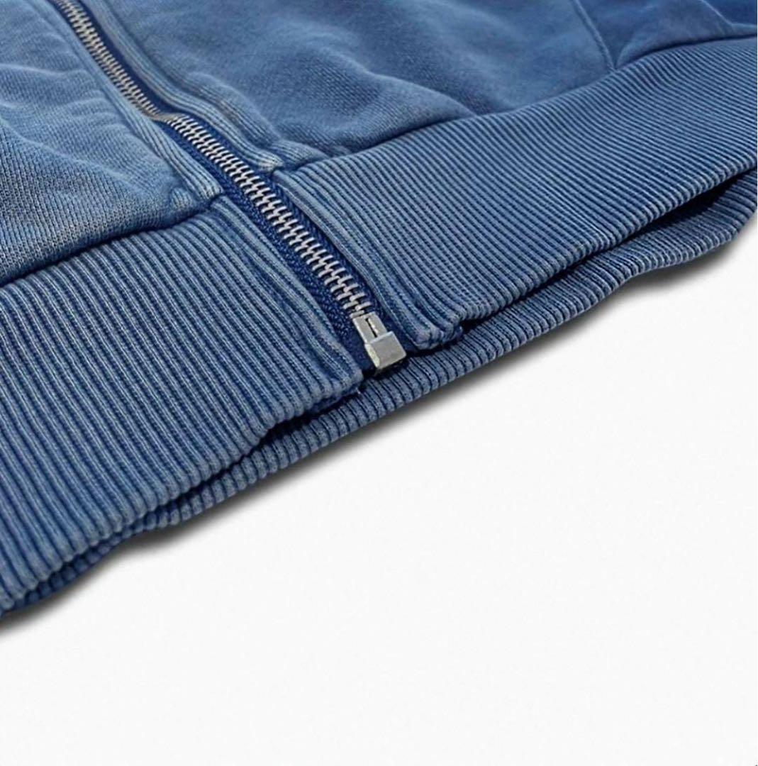 BMSGツートンジップアップパーカー OVERサイズ