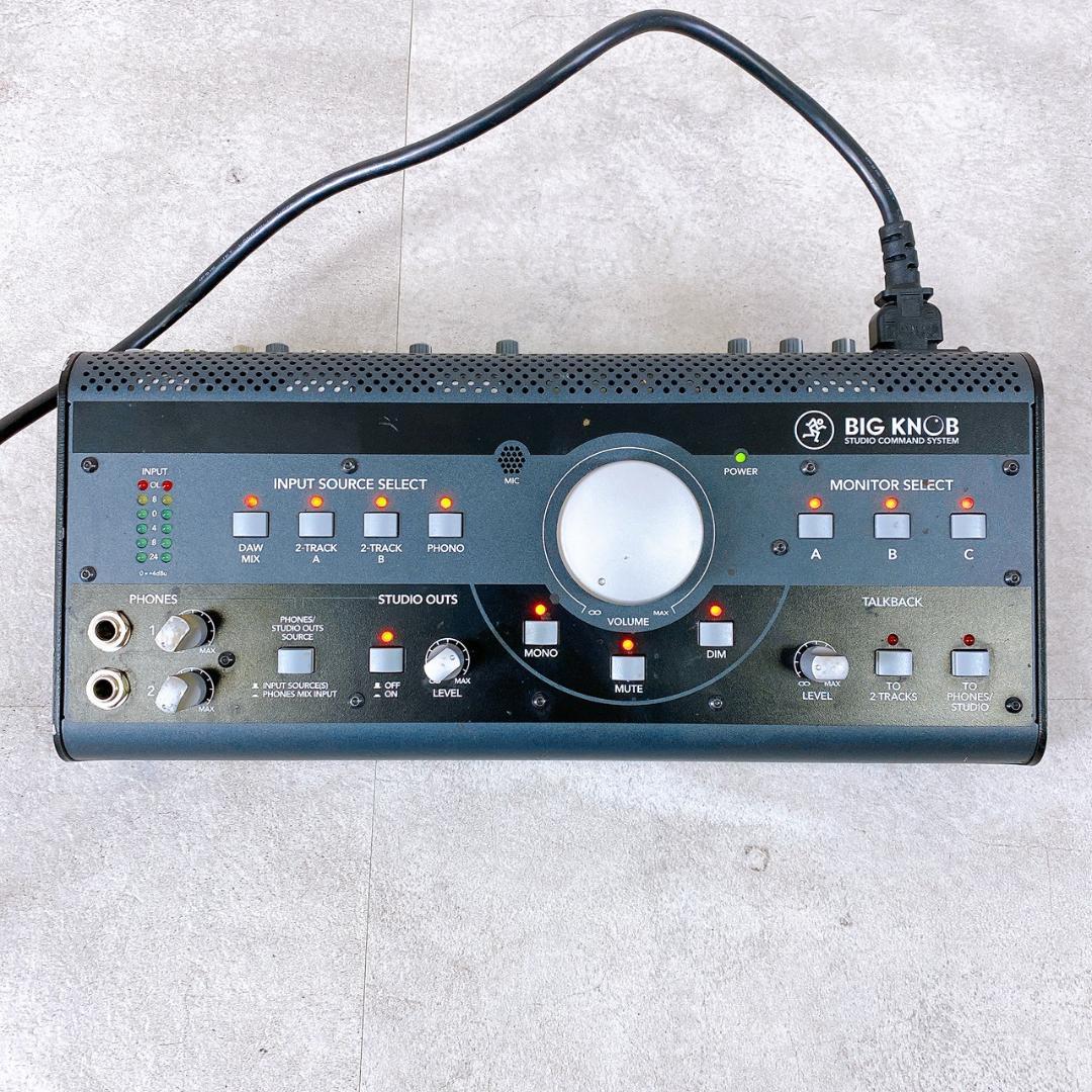 MACKIE BIG KNOBオーディオインターフェイス モニターコントローラー