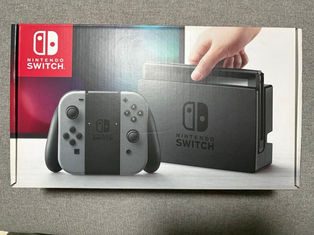 ★純正有線LANアダプター付き★Nintendo Switch本体 グレー